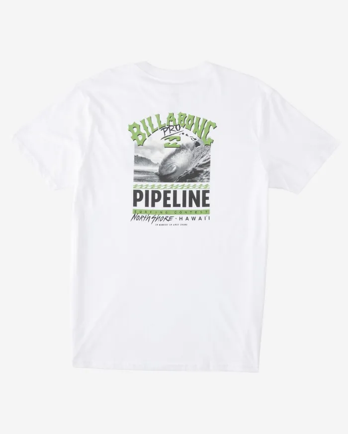 Billabong Pro Pipeline Poster Short Sleeve TShirt White Men TShirts Billabong Pro Pipeline Poster Short Sleeve TShirt White Men TShirts