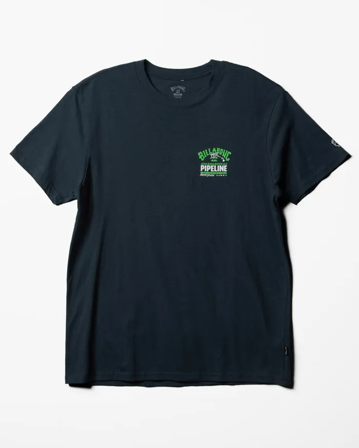 Billabong Pro Pipeline Short Sleeve TShirt Navy Men TShirts Billabong Pro Pipeline Short Sleeve TShirt Navy Men TShirts