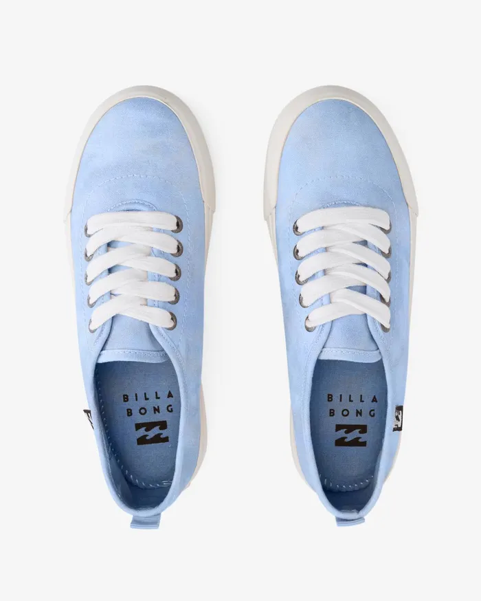 Billabong Puebla Canvas Platform Shoes Bliss Blue Women Shoes Billabong Puebla Canvas Platform Shoes Bliss Blue Women Shoes