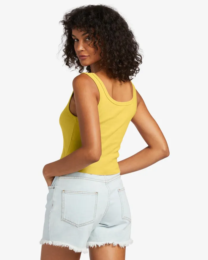 Billabong Radiate All Day Tank Top Honeybee Women Graphic Tees and Tanks Billabong Radiate All Day Tank Top Honeybee Women Graphic Tees and Tanks
