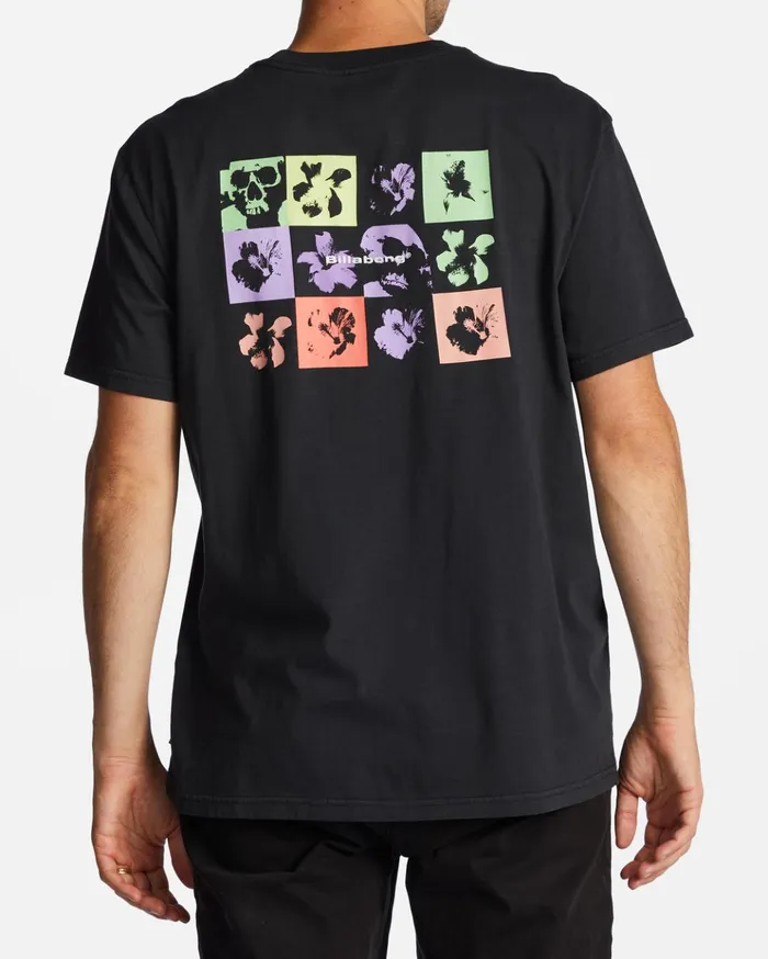 Billabong Reflections TShirt Washed Black Men TShirts Billabong Reflections TShirt Washed Black Men TShirts