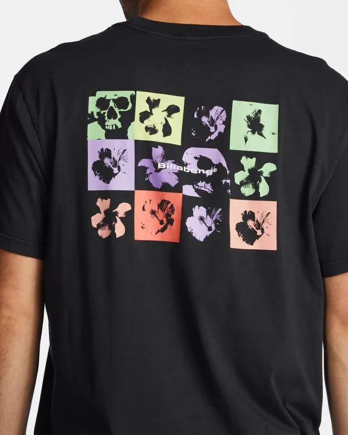 Billabong Reflections TShirt Washed Black Men TShirts Billabong Reflections TShirt Washed Black Men TShirts