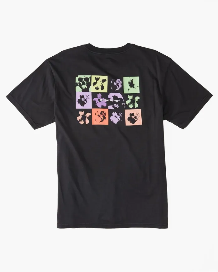 Billabong Reflections TShirt Washed Black Men TShirts Billabong Reflections TShirt Washed Black Men TShirts