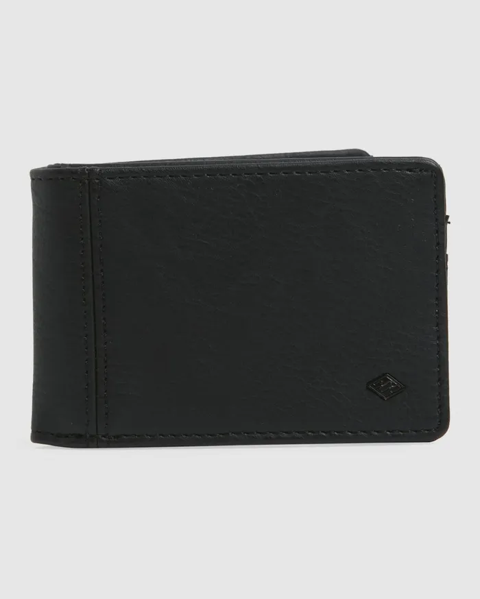 Billabong Revival Slim Line BiFold Wallet Black Men Wallets