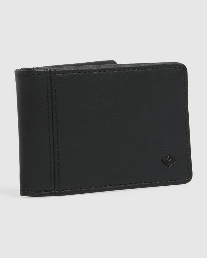 Billabong Revival Slim Line BiFold Wallet Black Men Wallets Billabong Revival Slim Line BiFold Wallet Black Men Wallets