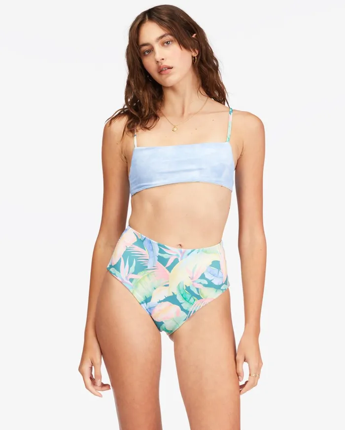 Billabong Rides And Tides Bralette Reversible Bikini Top Multi Women Bikini Tops Billabong Rides And Tides Bralette Reversible Bikini Top Multi Women Bikini Tops