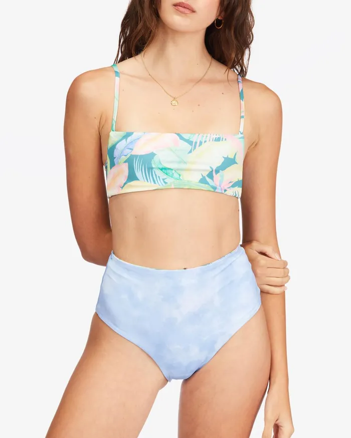 Billabong Rides And Tides Bralette Reversible Bikini Top Multi Women Bikini Tops Billabong Rides And Tides Bralette Reversible Bikini Top Multi Women Bikini Tops