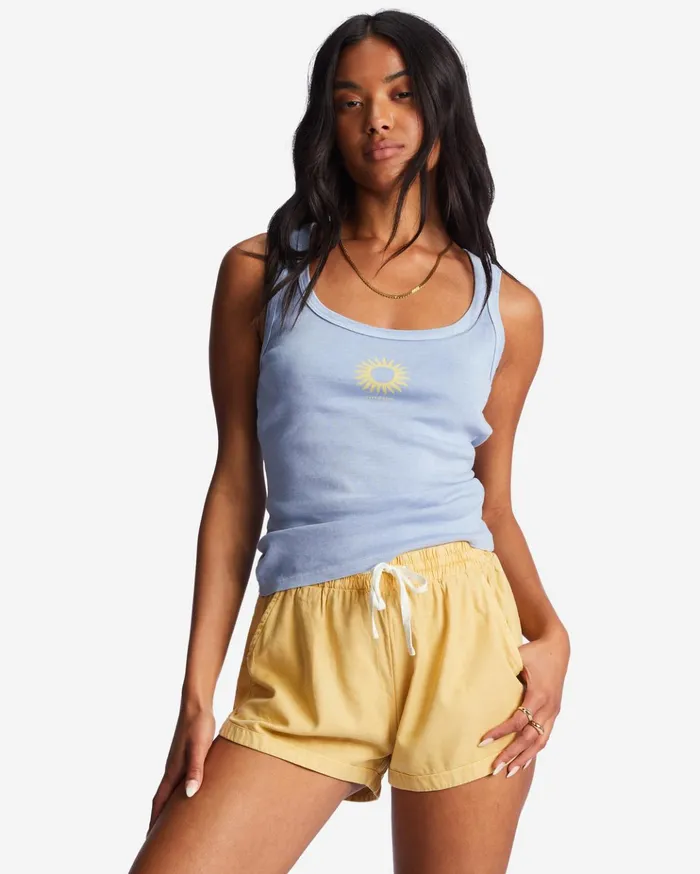Billabong Right On Time Tank Top Good Tides Women Graphic Tees and Tanks