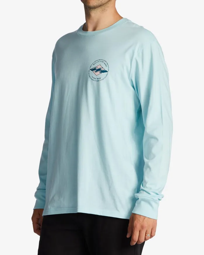 Billabong Rotor Diamond Long Sleeve TShirt Coastal Men TShirts Billabong Rotor Diamond Long Sleeve TShirt Coastal Men TShirts