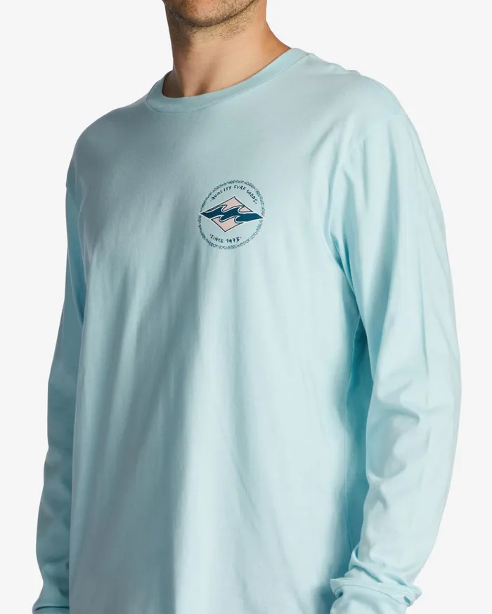 Billabong Rotor Diamond Long Sleeve TShirt Coastal Men TShirts Billabong Rotor Diamond Long Sleeve TShirt Coastal Men TShirts