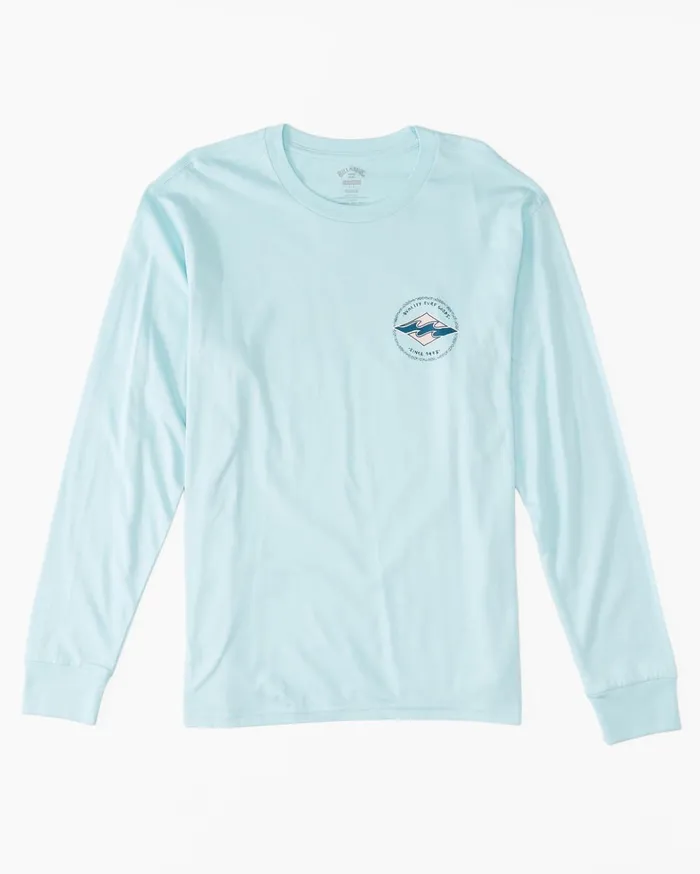 Billabong Rotor Diamond Long Sleeve TShirt Coastal Men TShirts Billabong Rotor Diamond Long Sleeve TShirt Coastal Men TShirts