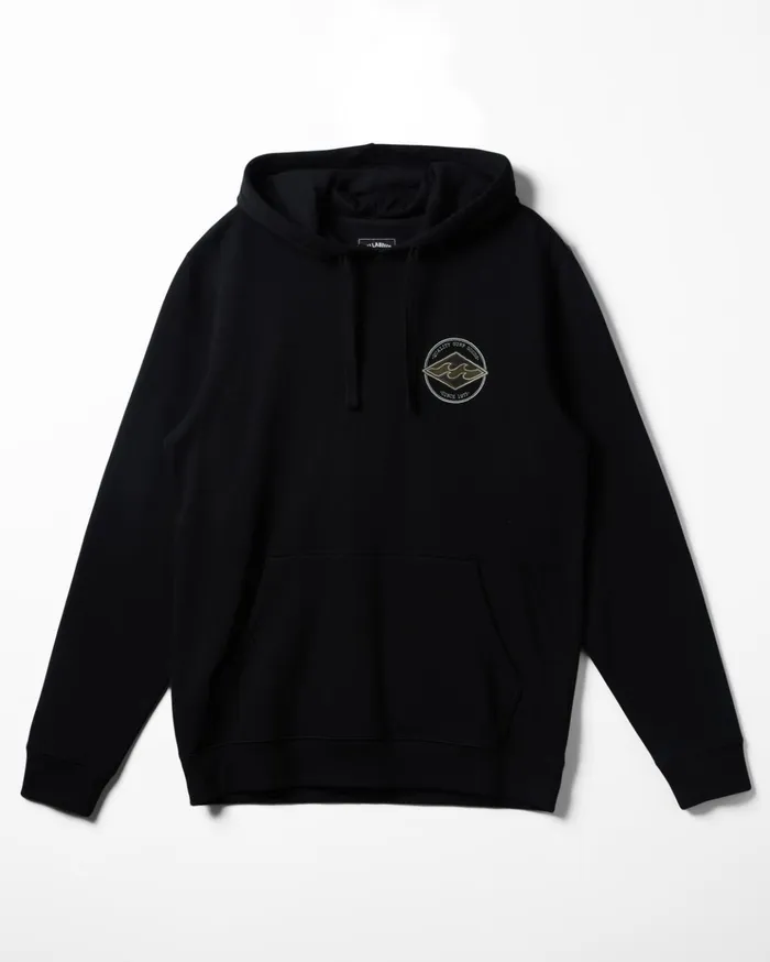 Billabong Rotor Diamond Pullover Hoodie Black Men Hoodies and Fleece Billabong Rotor Diamond Pullover Hoodie Black Men Hoodies and Fleece