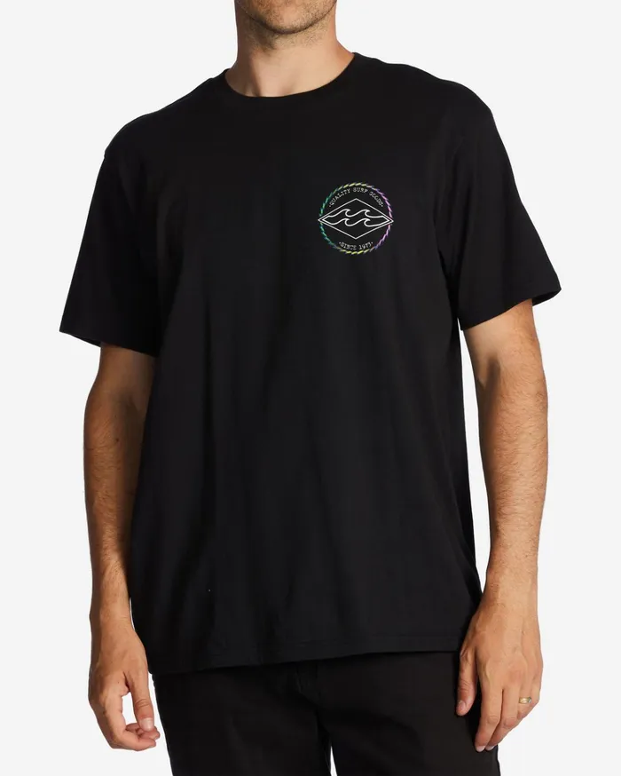 Billabong Rotor Diamond TShirt Black Men TShirts
