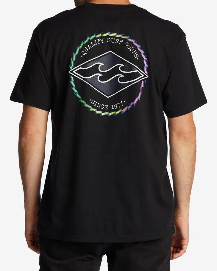 Billabong Rotor Diamond TShirt Black Men TShirts Billabong Rotor Diamond TShirt Black Men TShirts