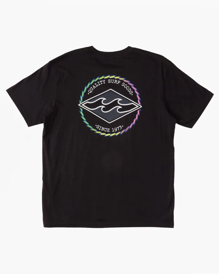 Billabong Rotor Diamond TShirt Black Men TShirts Billabong Rotor Diamond TShirt Black Men TShirts