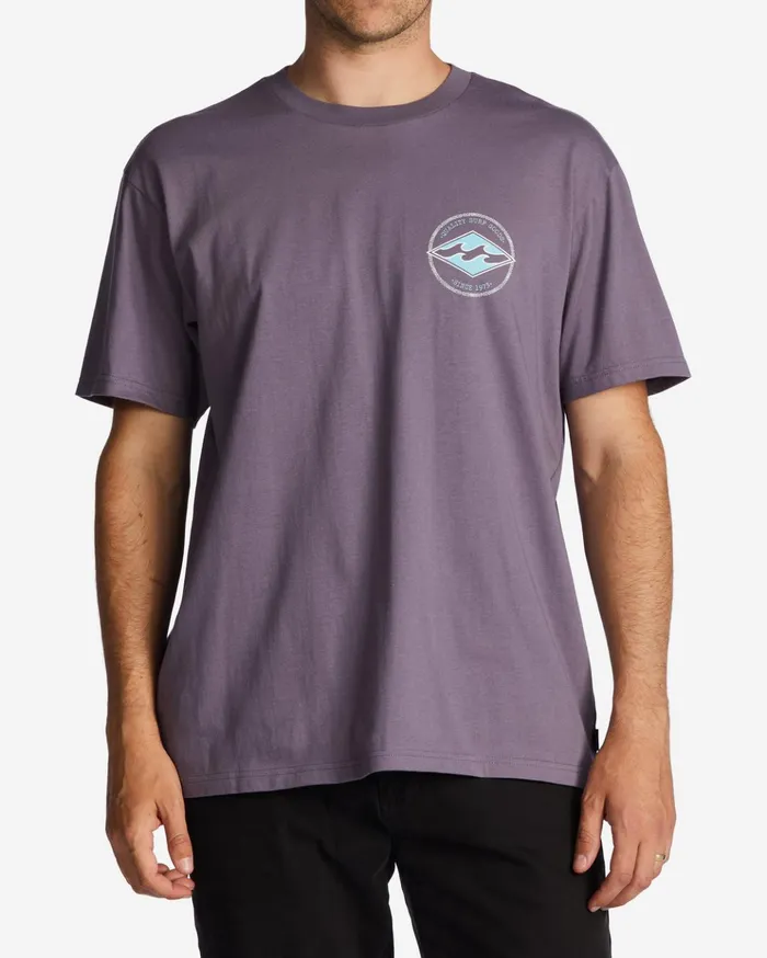 Billabong Rotor Diamond TShirt Purple Haze Men TShirts