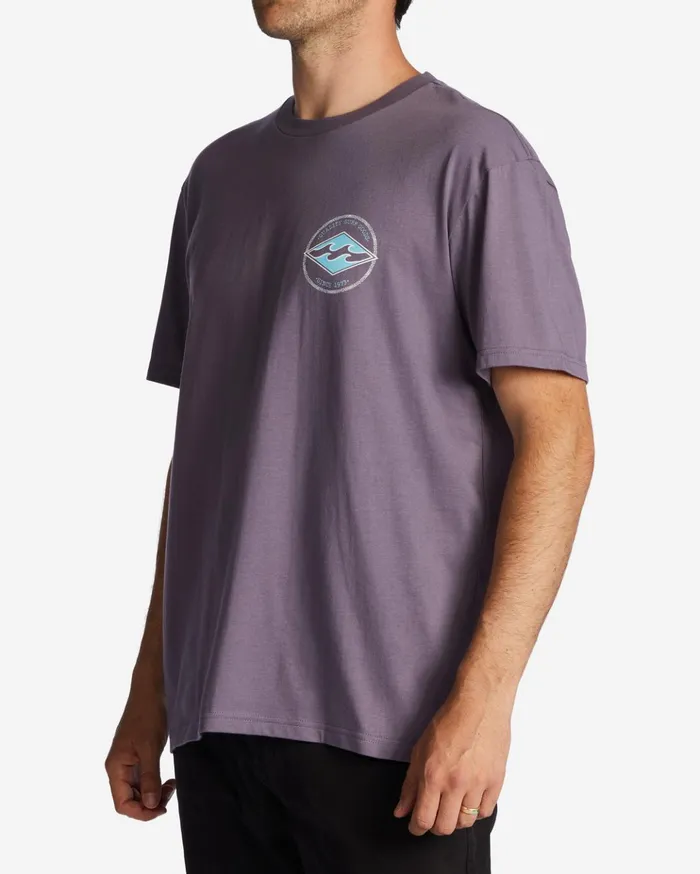 Billabong Rotor Diamond TShirt Purple Haze Men TShirts Billabong Rotor Diamond TShirt Purple Haze Men TShirts