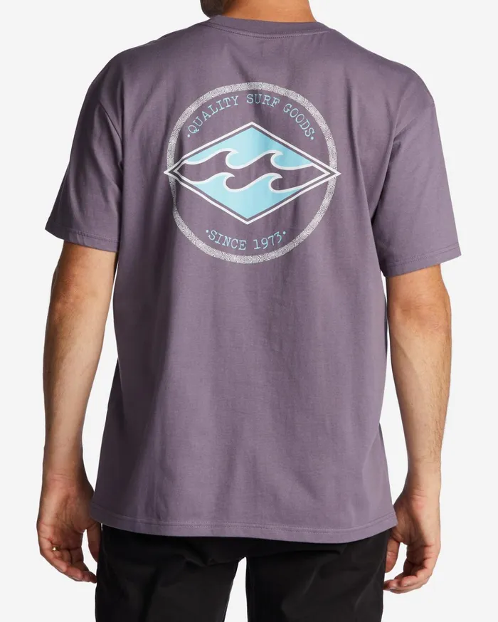 Billabong Rotor Diamond TShirt Purple Haze Men TShirts Billabong Rotor Diamond TShirt Purple Haze Men TShirts