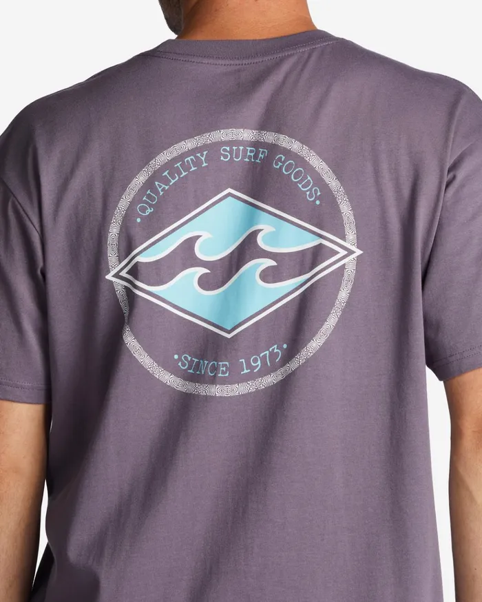 Billabong Rotor Diamond TShirt Purple Haze Men TShirts Billabong Rotor Diamond TShirt Purple Haze Men TShirts