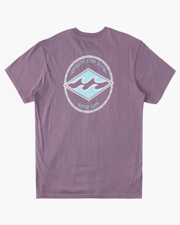 Billabong Rotor Diamond TShirt Purple Haze Men TShirts Billabong Rotor Diamond TShirt Purple Haze Men TShirts