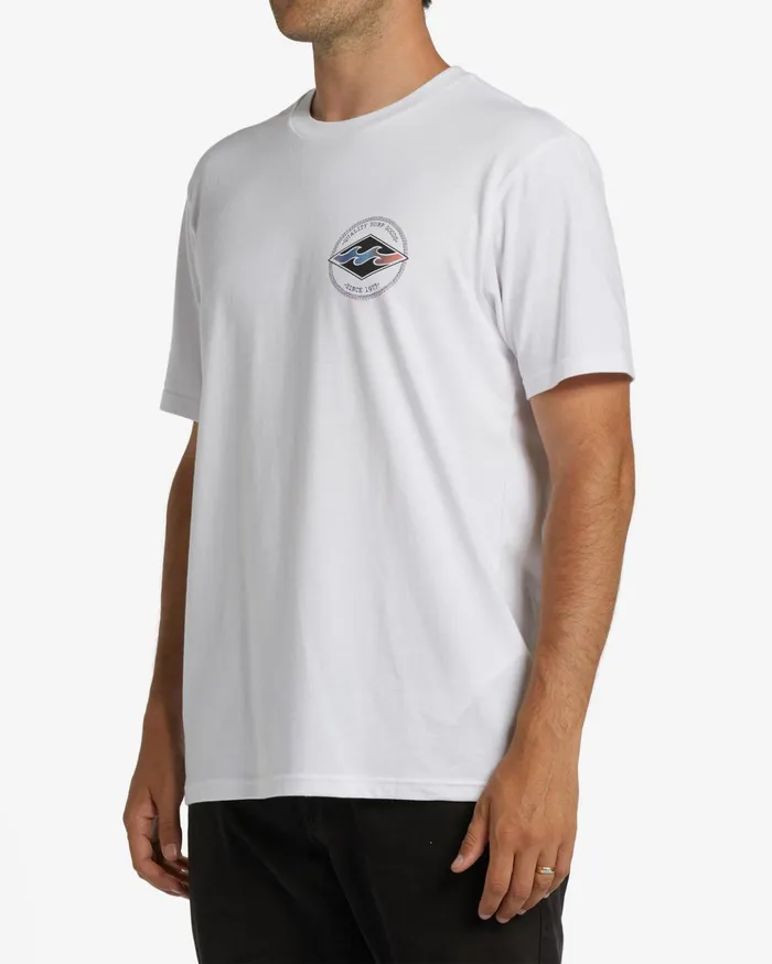 Billabong Rotor Diamond TShirt White Men TShirts Billabong Rotor Diamond TShirt White Men TShirts