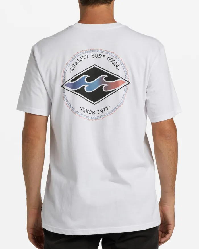 Billabong Rotor Diamond TShirt White Men TShirts Billabong Rotor Diamond TShirt White Men TShirts