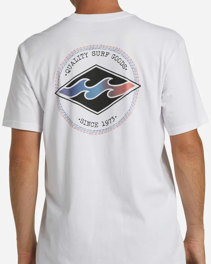 Billabong Rotor Diamond TShirt White Men TShirts Billabong Rotor Diamond TShirt White Men TShirts