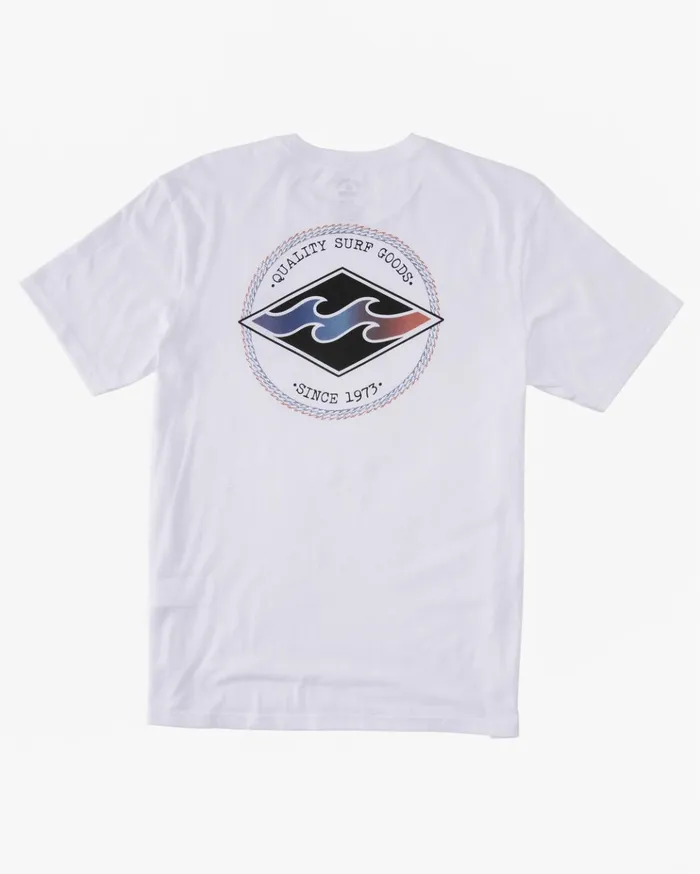 Billabong Rotor Diamond TShirt White Men TShirts Billabong Rotor Diamond TShirt White Men TShirts