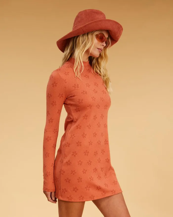 Billabong Salty Blonde Coconut Flowers Long Sleeve Bodycon Dress Sippin Coconuts Women Dresses Billabong Salty Blonde Coconut Flowers Long Sleeve Bodycon Dress Sippin Coconuts Women Dresses