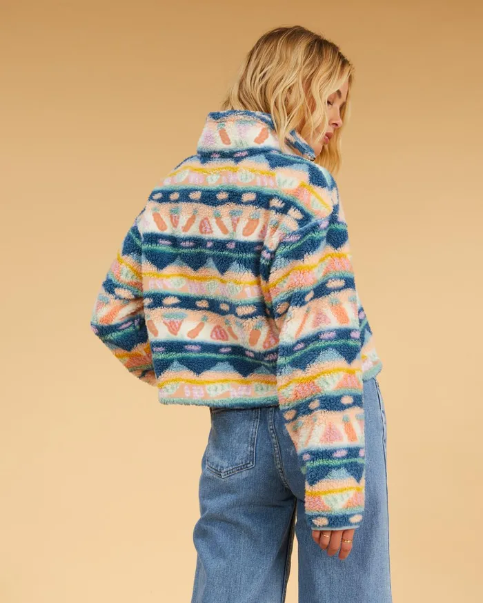Billabong Salty Blonde Surfside Cozy HalfZip Pullover Sweatshirt Deja Blue Women Hoodies and Fleece Billabong Salty Blonde Surfside Cozy HalfZip Pullover Sweatshirt Deja Blue Women Hoodies and Fleece