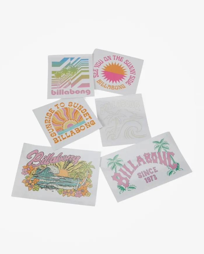 Billabong Sand And Sun Assorted Stickers Assorted Women Other Accessories Billabong Sand And Sun Assorted Stickers Assorted Women Other Accessories