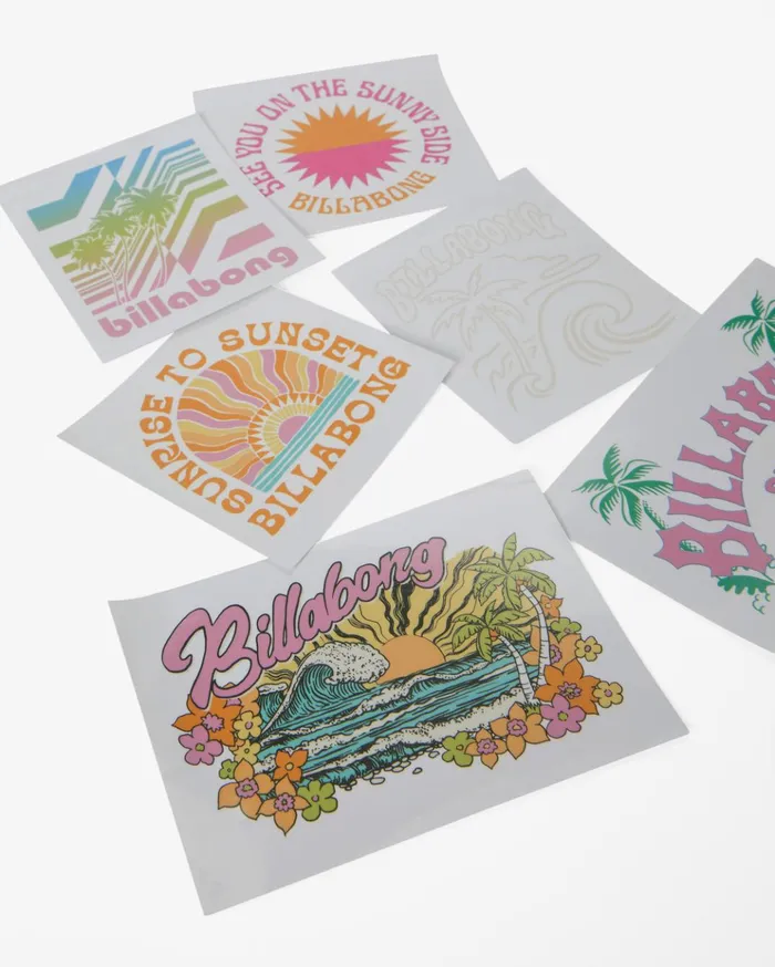 Billabong Sand And Sun Assorted Stickers Assorted Women Other Accessories Billabong Sand And Sun Assorted Stickers Assorted Women Other Accessories