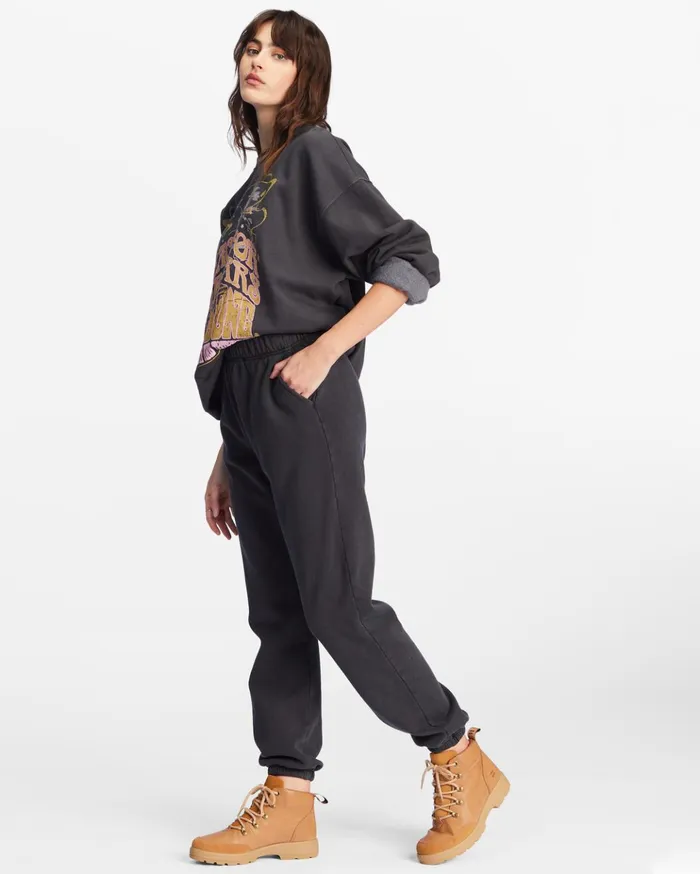 Billabong Saturday Sweatpants Off Black Women Pants Billabong Saturday Sweatpants Off Black Women Pants