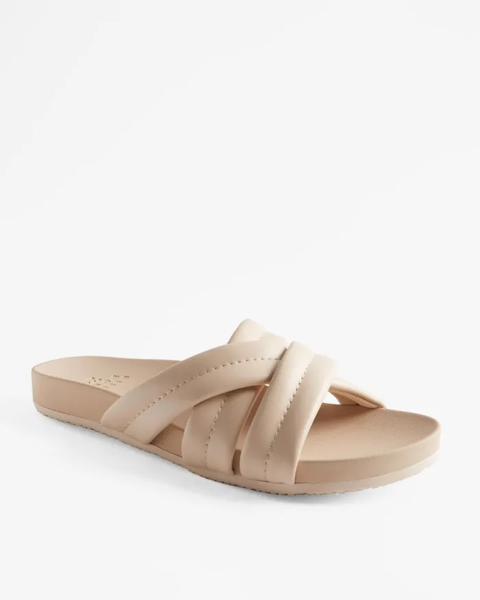 Billabong Serena Slider Sandals Cashew Women Shoes Billabong Serena Slider Sandals Cashew Women Shoes