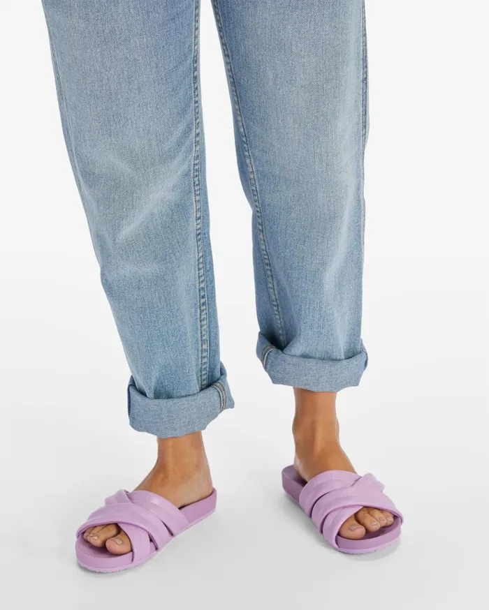 Billabong Serena Slider Sandals Lilac Women Shoes Billabong Serena Slider Sandals Lilac Women Shoes