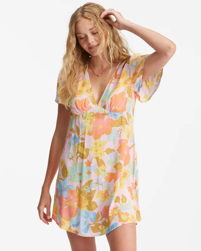 Billabong Short And Sweet Mini Dress Sorbet Women Dresses Billabong Short And Sweet Mini Dress Sorbet Women Dresses