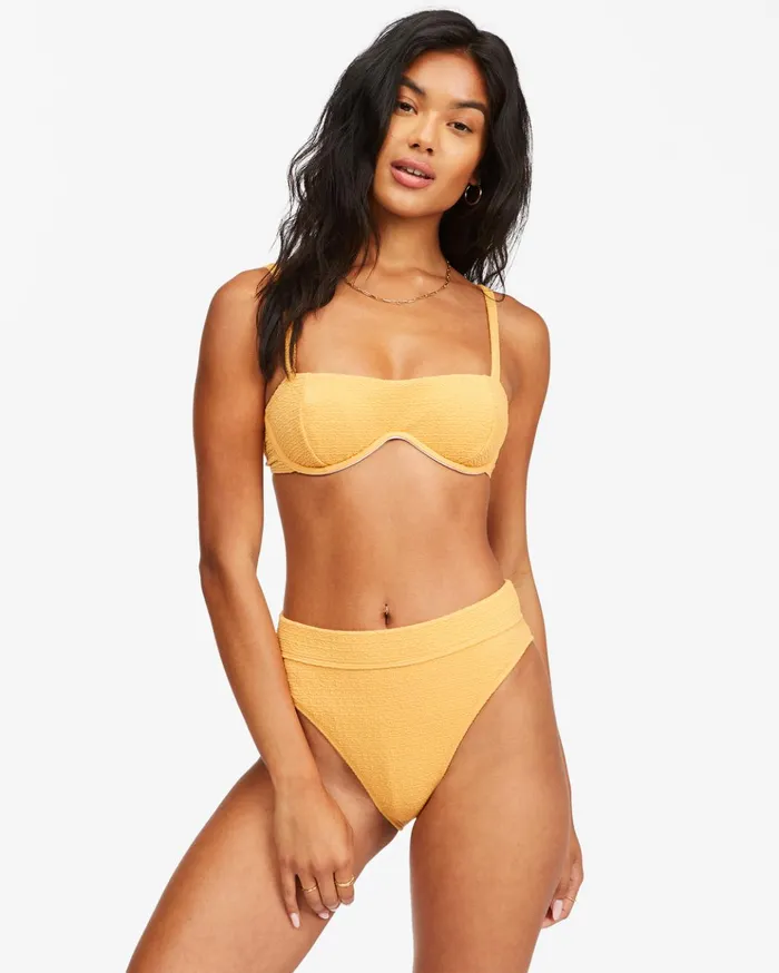 Billabong So Dazed Maui Rider HighWaisted Bikini Bottoms Marigold Women Bikini Bottoms Billabong So Dazed Maui Rider HighWaisted Bikini Bottoms Marigold Women Bikini Bottoms