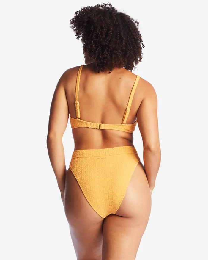 Billabong So Dazed Maui Rider HighWaisted Bikini Bottoms Marigold Women Bikini Bottoms Billabong So Dazed Maui Rider HighWaisted Bikini Bottoms Marigold Women Bikini Bottoms