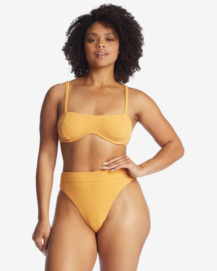 Billabong So Dazed Maui Rider HighWaisted Bikini Bottoms Marigold Women Bikini Bottoms Billabong So Dazed Maui Rider HighWaisted Bikini Bottoms Marigold Women Bikini Bottoms