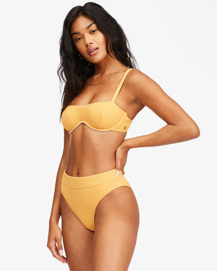 Billabong So Dazed Maui Rider HighWaisted Bikini Bottoms Marigold Women Bikini Bottoms Billabong So Dazed Maui Rider HighWaisted Bikini Bottoms Marigold Women Bikini Bottoms