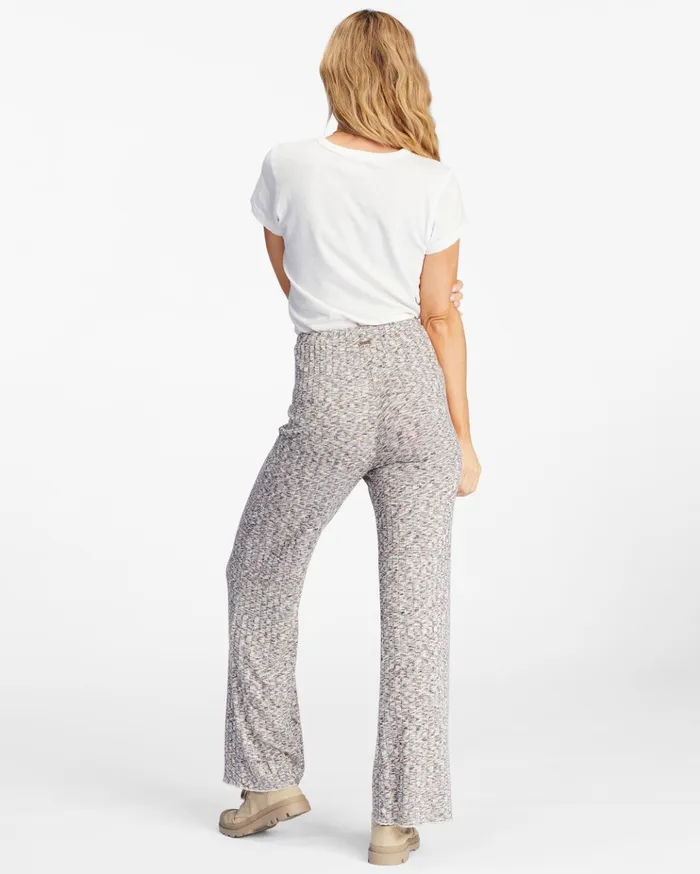 Billabong So Easy HighWaisted WideLeg Knit Pants Multi Women Pants Billabong So Easy HighWaisted WideLeg Knit Pants Multi Women Pants