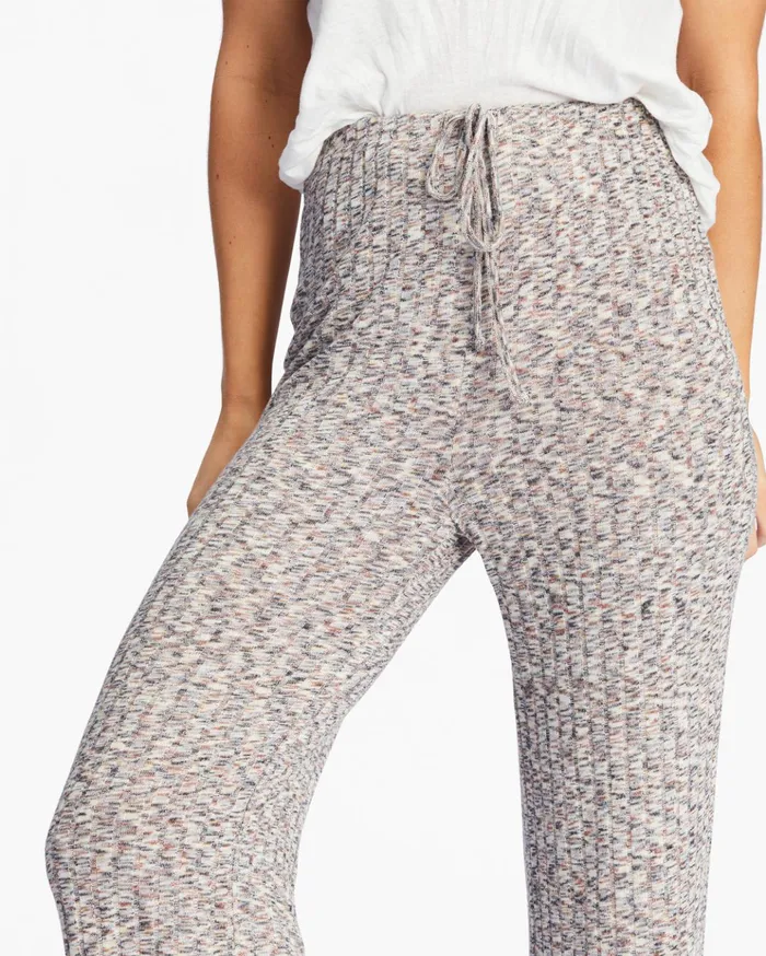 Billabong So Easy HighWaisted WideLeg Knit Pants Multi Women Pants Billabong So Easy HighWaisted WideLeg Knit Pants Multi Women Pants
