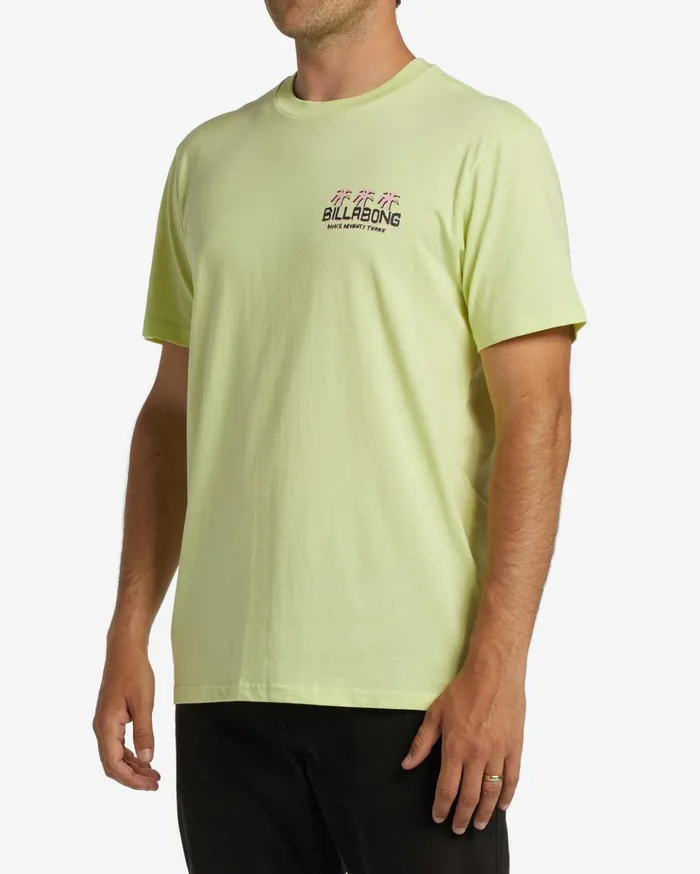 Billabong Social Club Short Sleeve TShirt Light Green Men TShirts Billabong Social Club Short Sleeve TShirt Light Green Men TShirts