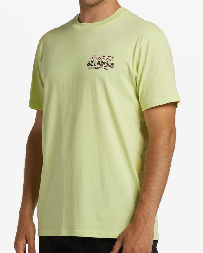 Billabong Social Club Short Sleeve TShirt Light Green Men TShirts Billabong Social Club Short Sleeve TShirt Light Green Men TShirts