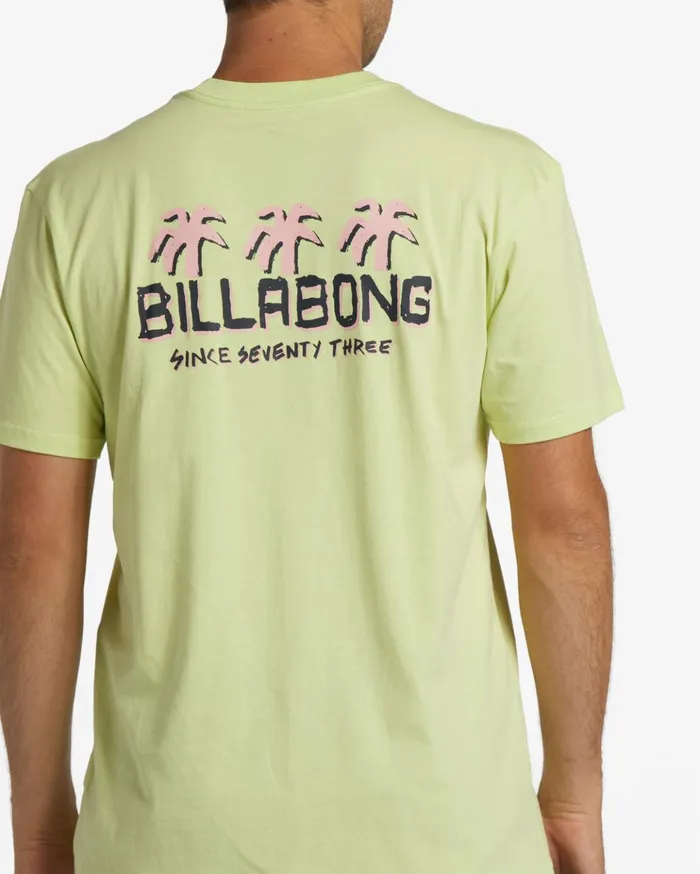 Billabong Social Club Short Sleeve TShirt Light Green Men TShirts Billabong Social Club Short Sleeve TShirt Light Green Men TShirts