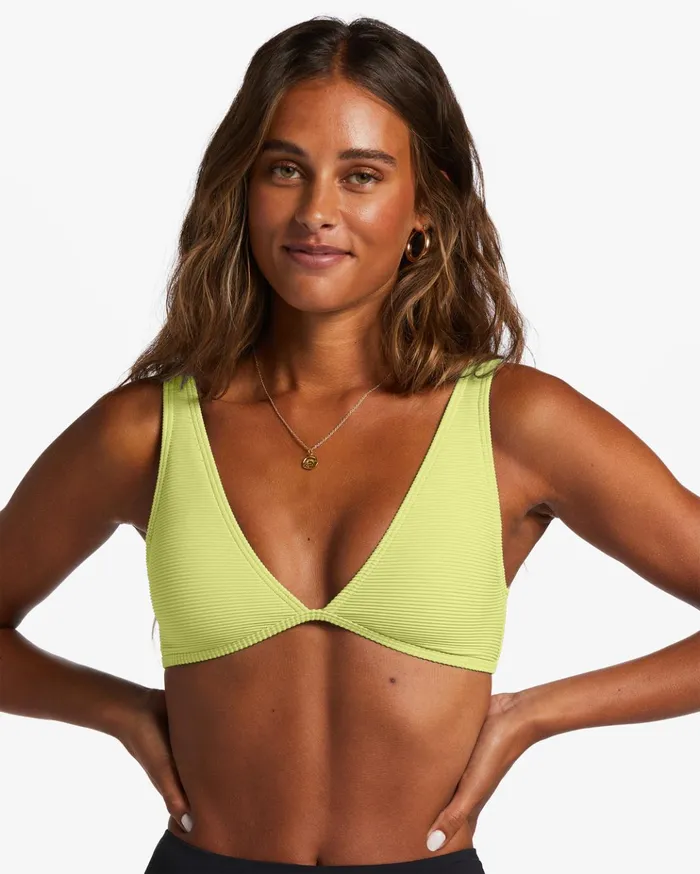 Billabong Sol Searcher Ava Tank Bikini Top Light Lime Women Bikinis Billabong Sol Searcher Ava Tank Bikini Top Light Lime Women Bikinis