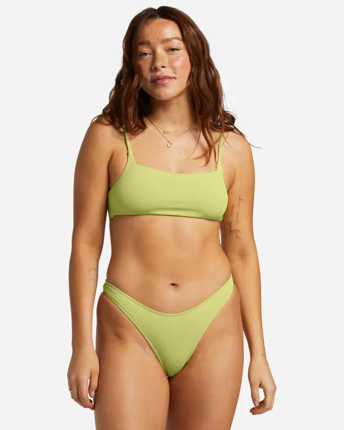 Billabong Sol Searcher Hike Bikini Bottoms Light Lime Women Bikinis Billabong Sol Searcher Hike Bikini Bottoms Light Lime Women Bikinis
