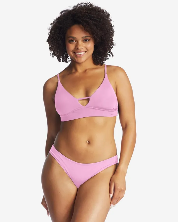 Billabong Sol Searcher Lowrider Bikini Bottoms Paradise Pink Women Solid Swimwear Billabong Sol Searcher Lowrider Bikini Bottoms Paradise Pink Women Solid Swimwear