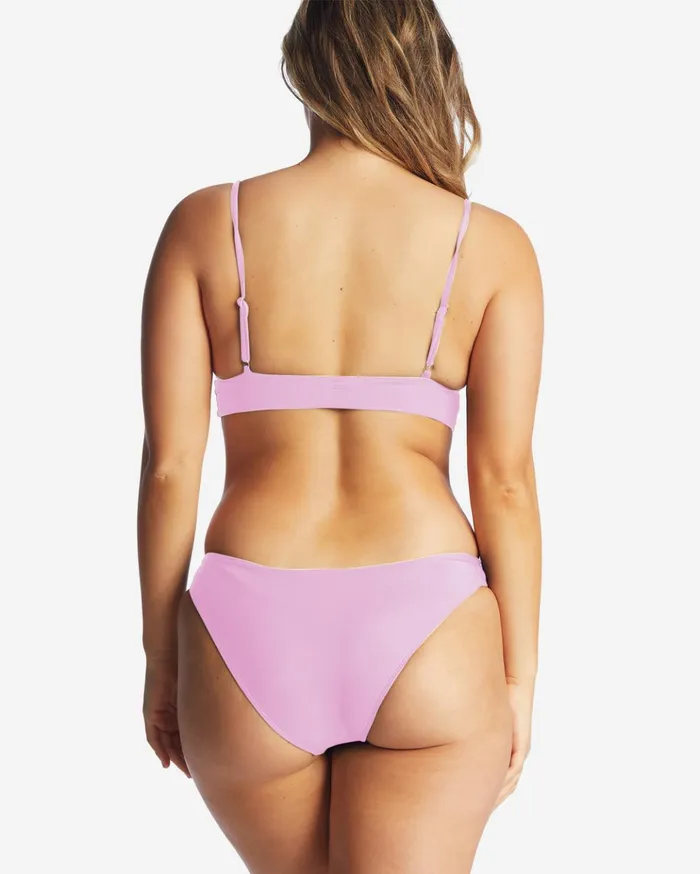 Billabong Sol Searcher Lowrider Bikini Bottoms Paradise Pink Women Solid Swimwear Billabong Sol Searcher Lowrider Bikini Bottoms Paradise Pink Women Solid Swimwear