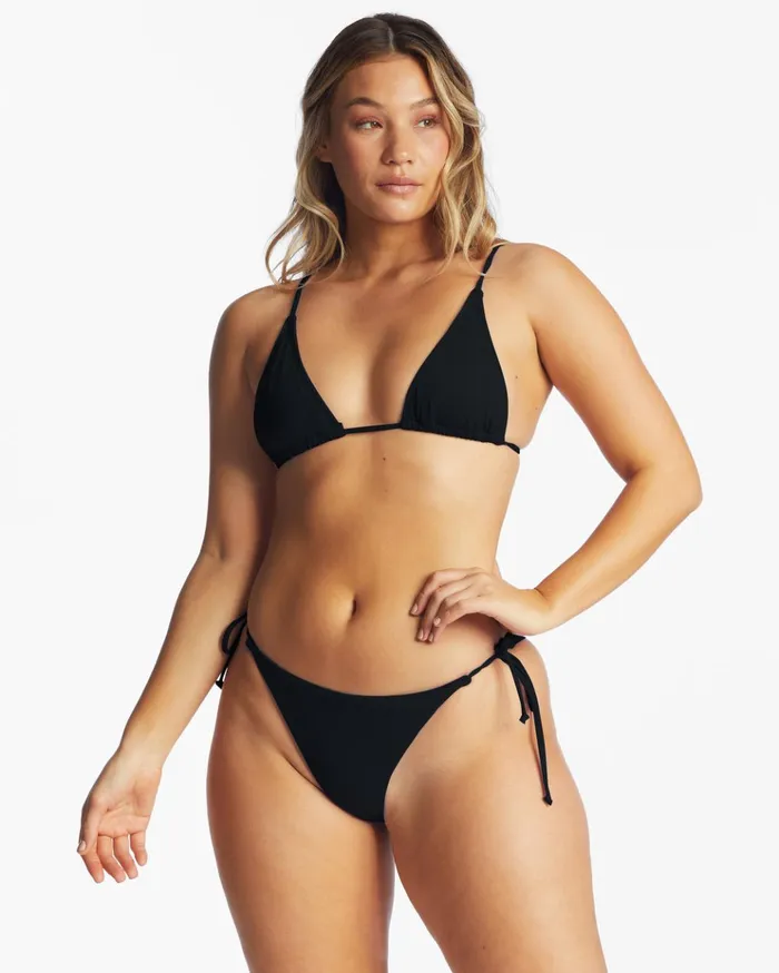 Billabong Sol Searcher TieSide Tanga Bikini Bottoms Black Pebble Women Bikinis Billabong Sol Searcher TieSide Tanga Bikini Bottoms Black Pebble Women Bikinis